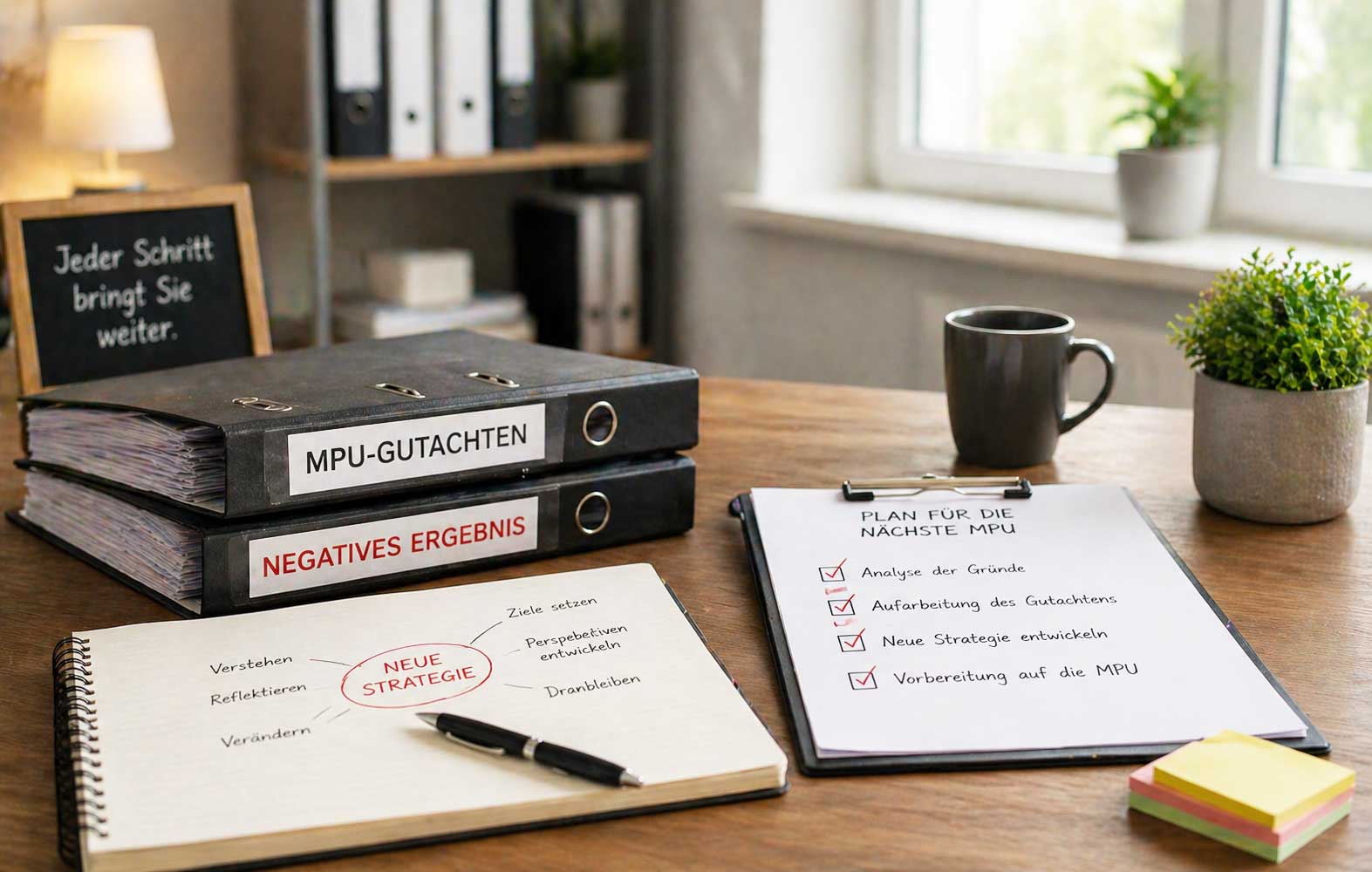 Professionelle MPU Beratung und Vorbereitung im Büro